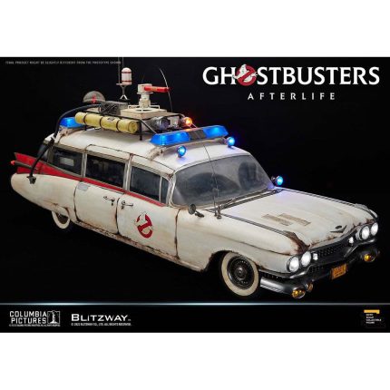 Blitzway SOS Fantômes l'Heritage véhicule 1/6 ECTO-1 1959 Cadillac - Ghostbusters Afterlife