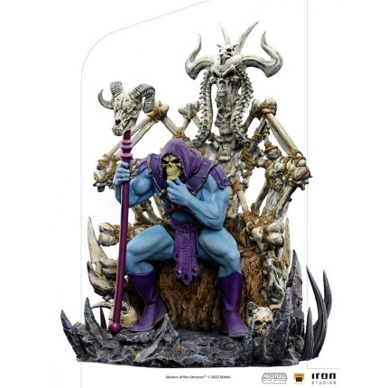 Deluxe Art Scale 1/10 - SKELETOR ON THRONE - Masters of the Universe