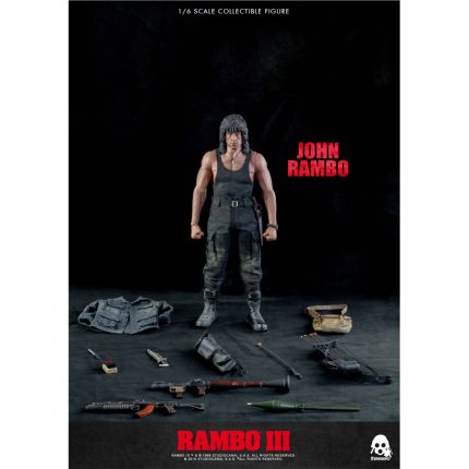 Rambo III - Figurine 1/6 - John Rambo - 30cm