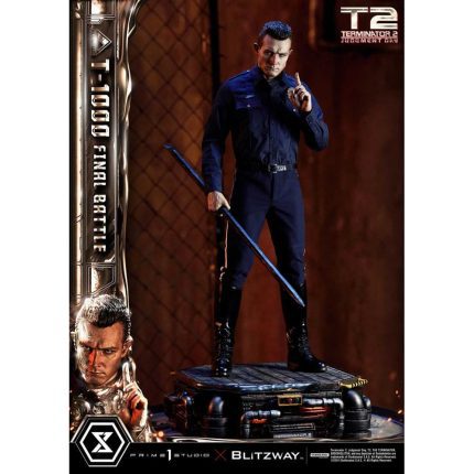 Prime 1 - Terminator 2 Judgment Day T-1000 Final Battle Deluxe Bonus Version - Museum Masterline Series 1/3