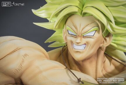 Statue Broly – Legendary Super Saiyan King of Destruction Ver | Figurine Dragon Ball Z Résine Collector
