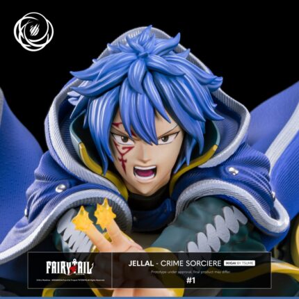 Statue Jellal Crime Sorcière – Figurine Fairy Tail de Collection avec Magie Céleste