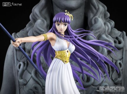 Statue Athena – Figurine Saint Seiya Résine Collector Déesse de la Guerre et de la Sagesse