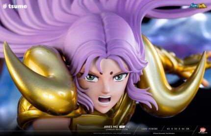 Statue Aries Mû Stardust Revolution – Figurine HQS 1/6 Saint Seiya Chevalier du Bélier