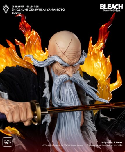 Statue Yamamoto Genryusai Shigekuni – Figurine Bleach Collector en Édition Limitée