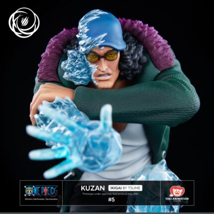 Statue Kuzan Aokiji – Figurine One Piece de Collection avec Effets de Glace