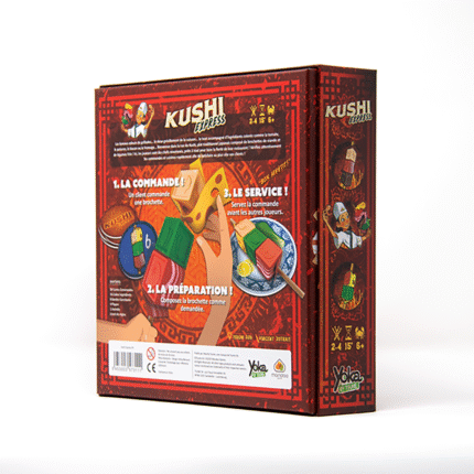 Kushi Express – Jeu de Société Famille & Ambiance | Préparez des Brochettes Japonaises