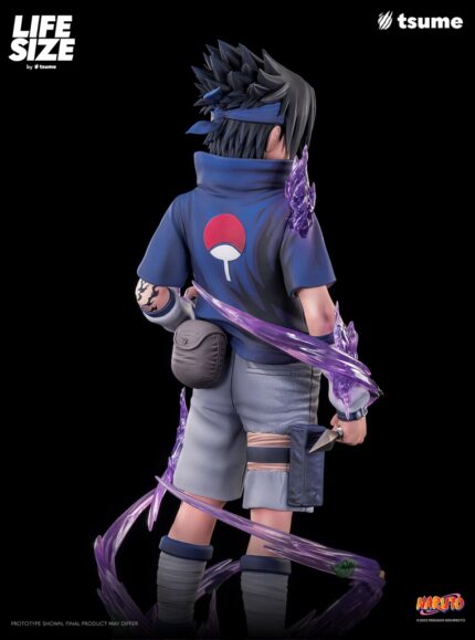 Statue Sasuke Uchiha Life Size – Figurine Naruto Grandeur Nature de Collection