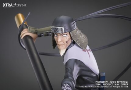 Statue Hiruzen Sarutobi – Figurine Naruto Résine Collector | Troisième Hokage & Enma le Roi des Singes