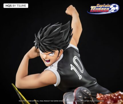 Statue Kojiro Hyuga Tiger Shot – Figurine Captain Tsubasa en Action Édition Collector